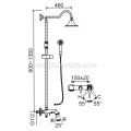 Set Kit Faucet Pancuran Dengan Tab Pancuran Loyang